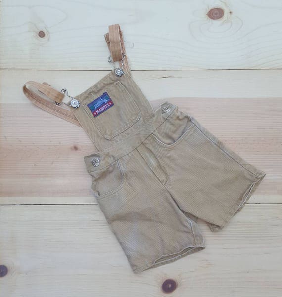 Vintage Kids Overalls  // Vtg 70s 80s Distressed K