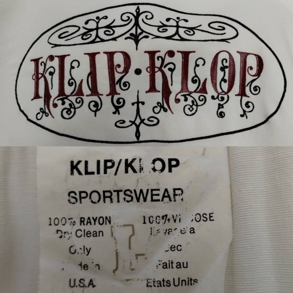 Vintage 1990s Patchwork LOVE Oversized Button Fro… - image 7