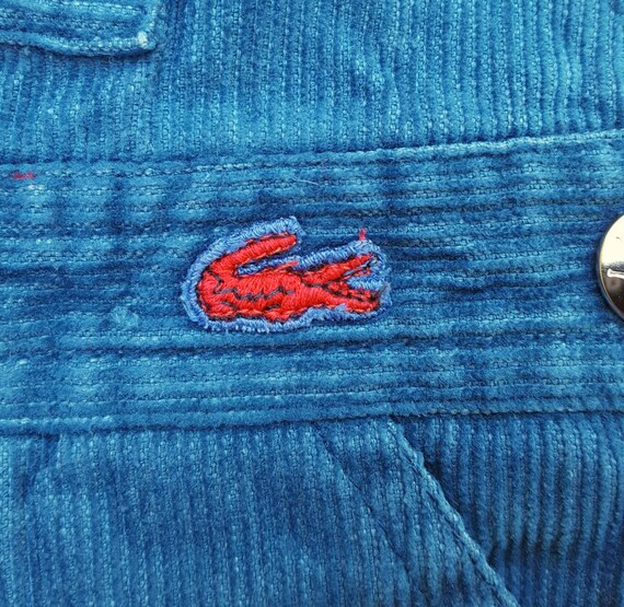 Vintage Kids Overalls  // Vtg IZOD Lacoste Cordur… - image 5