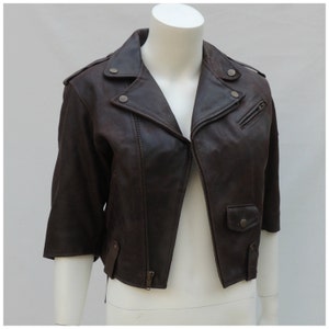 Dkny Leather Jacket - Etsy