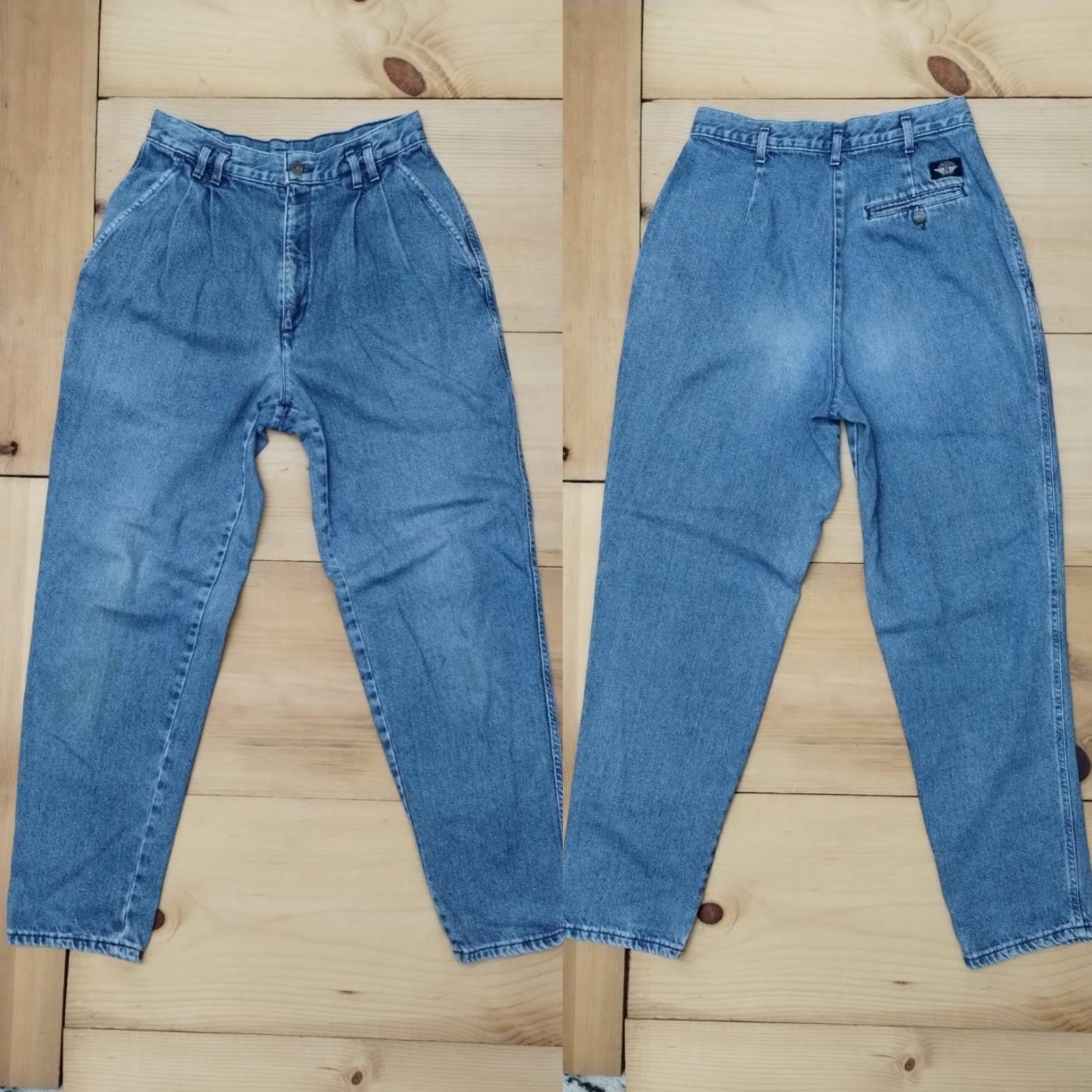 Vintage DOCKERS Jeans // Vtg Made in the USA Distressed Faded