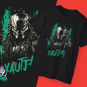 Predator T-shirt met print: ultrakatoen filmfanshirt