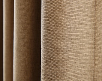 Soft Handmade Curtains, Made To Order, 19 Colors, For Bedroom and Living Room