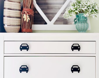 3D Printed Car Drawer Pulls: Whimsical Vehicle Knobs