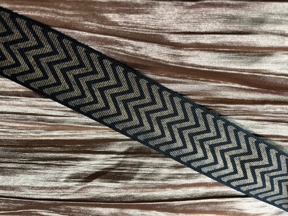 Offray Ribbon, Black 1 1/2 inch Arrows Satin Ribbon for Sewing
