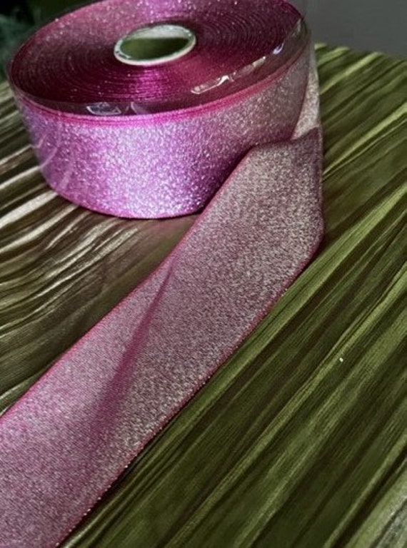 Light Pink Sheer Ribbon - 1 1/2 - Renaissance Fabrics