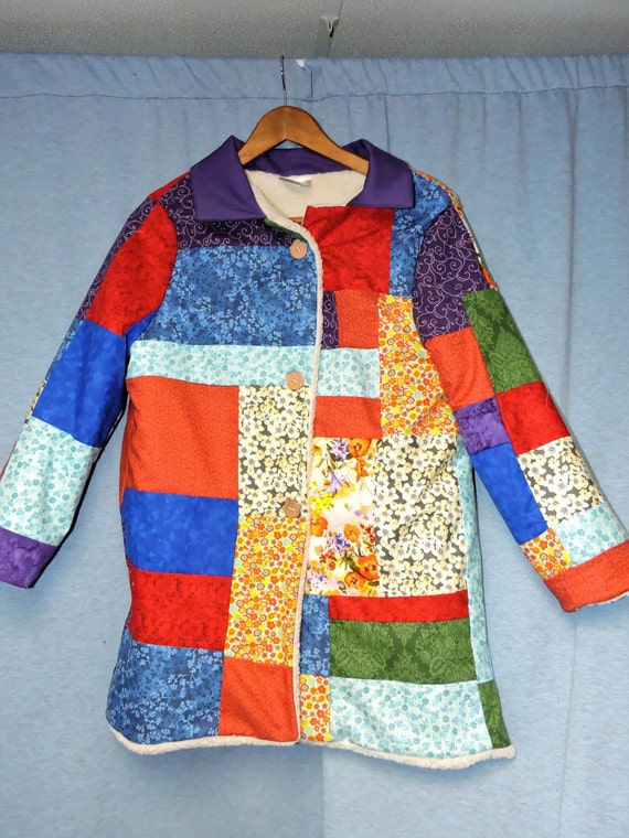 Custom Made Dolly Parton S Coat Of Many Colors Replica Etsy