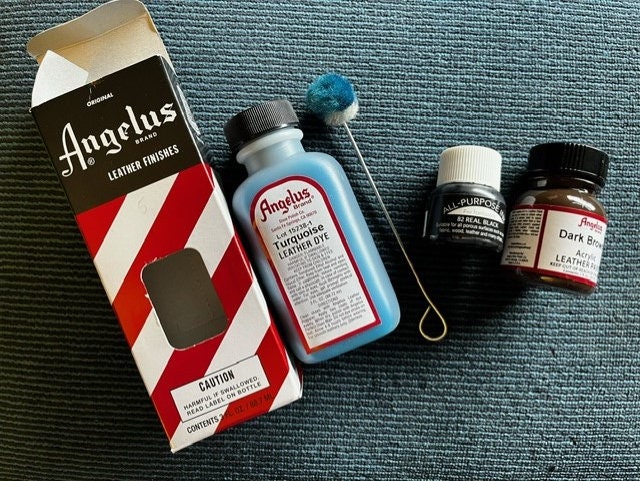 Angelus / Acrylic Paint / Sneaker Paint / Leather Color / Craft Supplies /  Tools for Decorating / Flexible / Red Bottom Shoes / Kids Crafts 