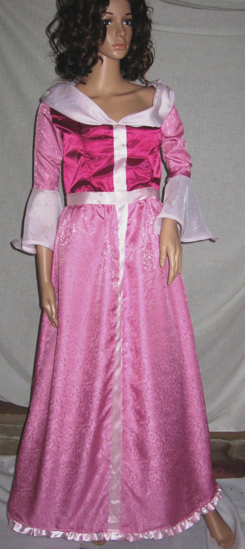 belle pink dress costume