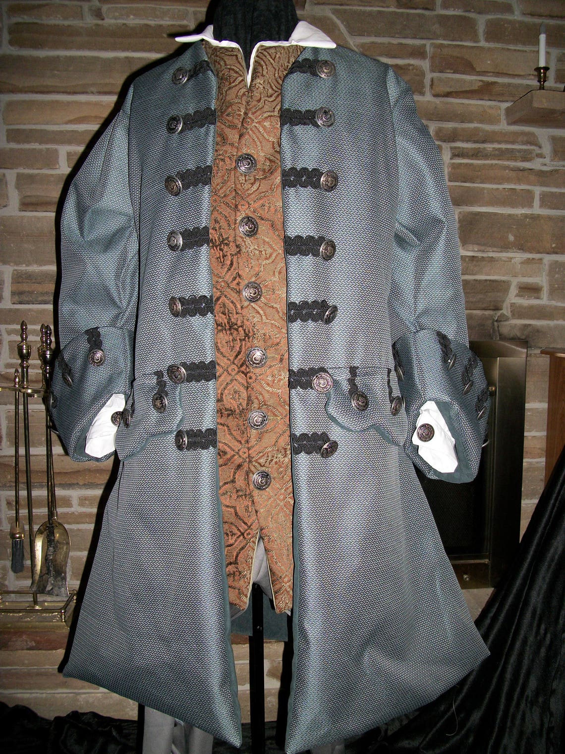 Custom Made 2pc.Renaissance Pirate Jack Sparrow frock coat | Etsy