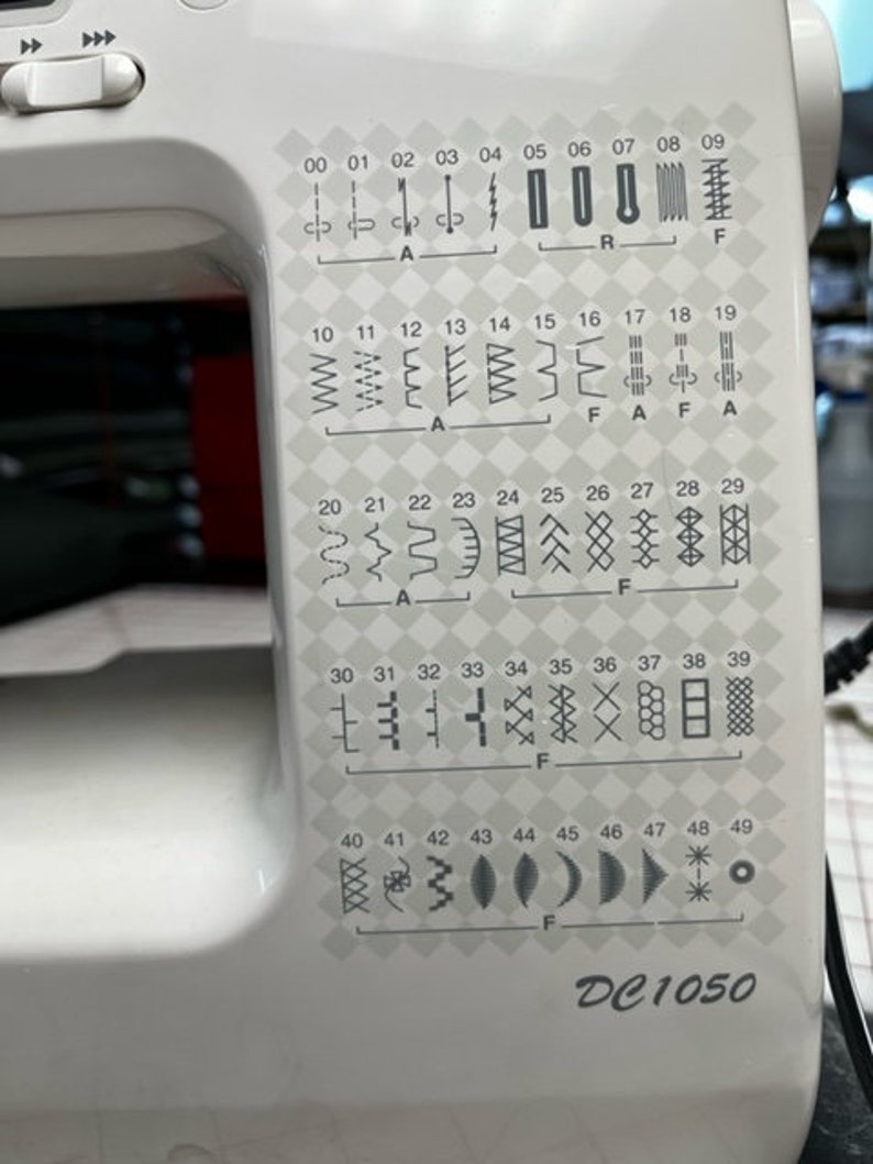 Used Janome New Home DC1050 Free Arm Lightweight Portable Etsy