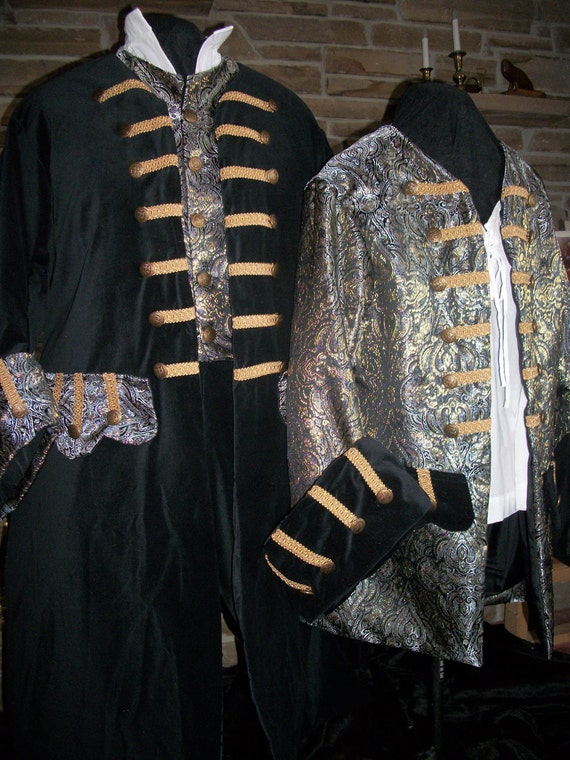 Authentic pirate shop coats