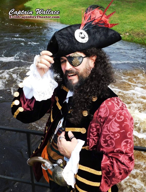 Custom Made Pirate Frock Coat with all the