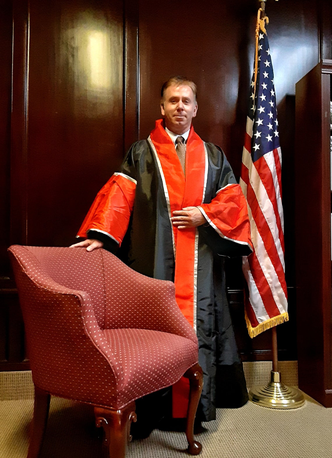 Custom made replica robe of the first Supreme Court justice Etsy