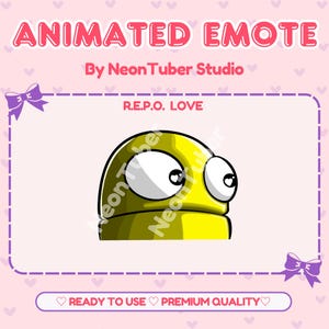 Animated Emote REPO Love Side Eye | Twitch Emote | R.E.P.O. Game | Animated Emote for Twitch | Funny | Memes