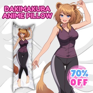 Anime Furry Dakimakura Cover - Custom Waifu & Husbando Furry Body Pillow Case
