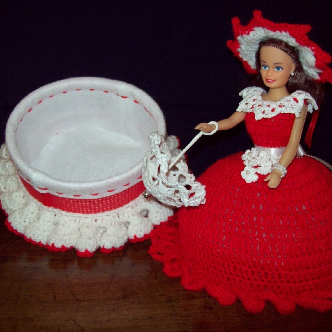 Crochet Doll Jewelry Box for Girls Etsy