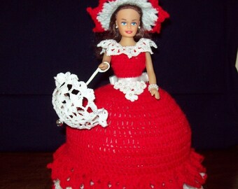 crochet doll jewelry box for girls