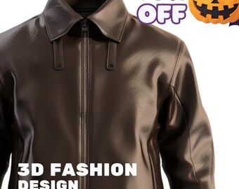 Niestandardowy model odzieży 3D: kurtka, spodnie, bluza z kapturem - CLO3d Marvelous Designer Zprj