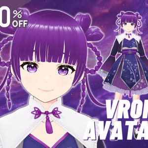 Maak van je Live2D VTuber-model een aangepast 3D VRoid-model, 3D VTuber, VStreamer, VRChat, 3D-avatar, anime, 3D-avatar, VTuber, Unity, rigging
