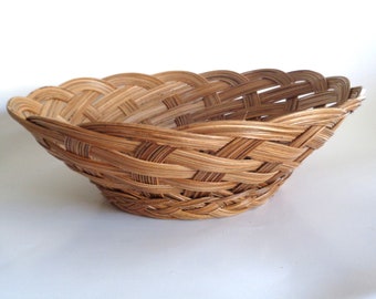 Vintage Woven Bread Fruit Home Decor Basket