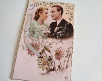 Vintage Post Card Book