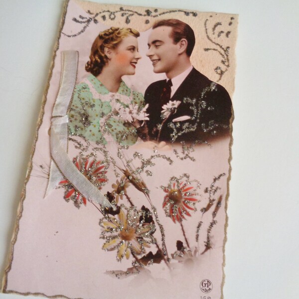 Vintage Post Card Book