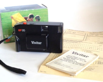 Vintage Vivitar EF35 Point and Shoot 35mm Film Camera