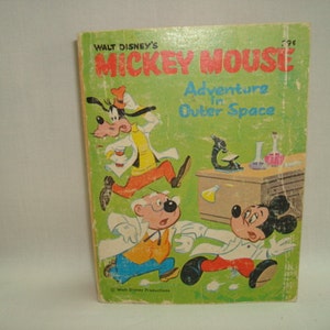 LITTLE BIG BOOK Mickey Mouse Adventures in Outer Space imagen 1