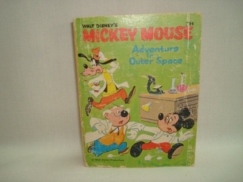 LITTLE BIG BOOK Mickey Mouse Adventures in Outer Space imagen 1