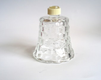 Vintage Clear Glass Votive Candle Holder