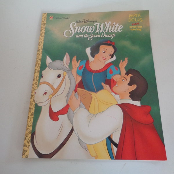 Vintage Paper Dolls Snow White and the Seven Dwarfs