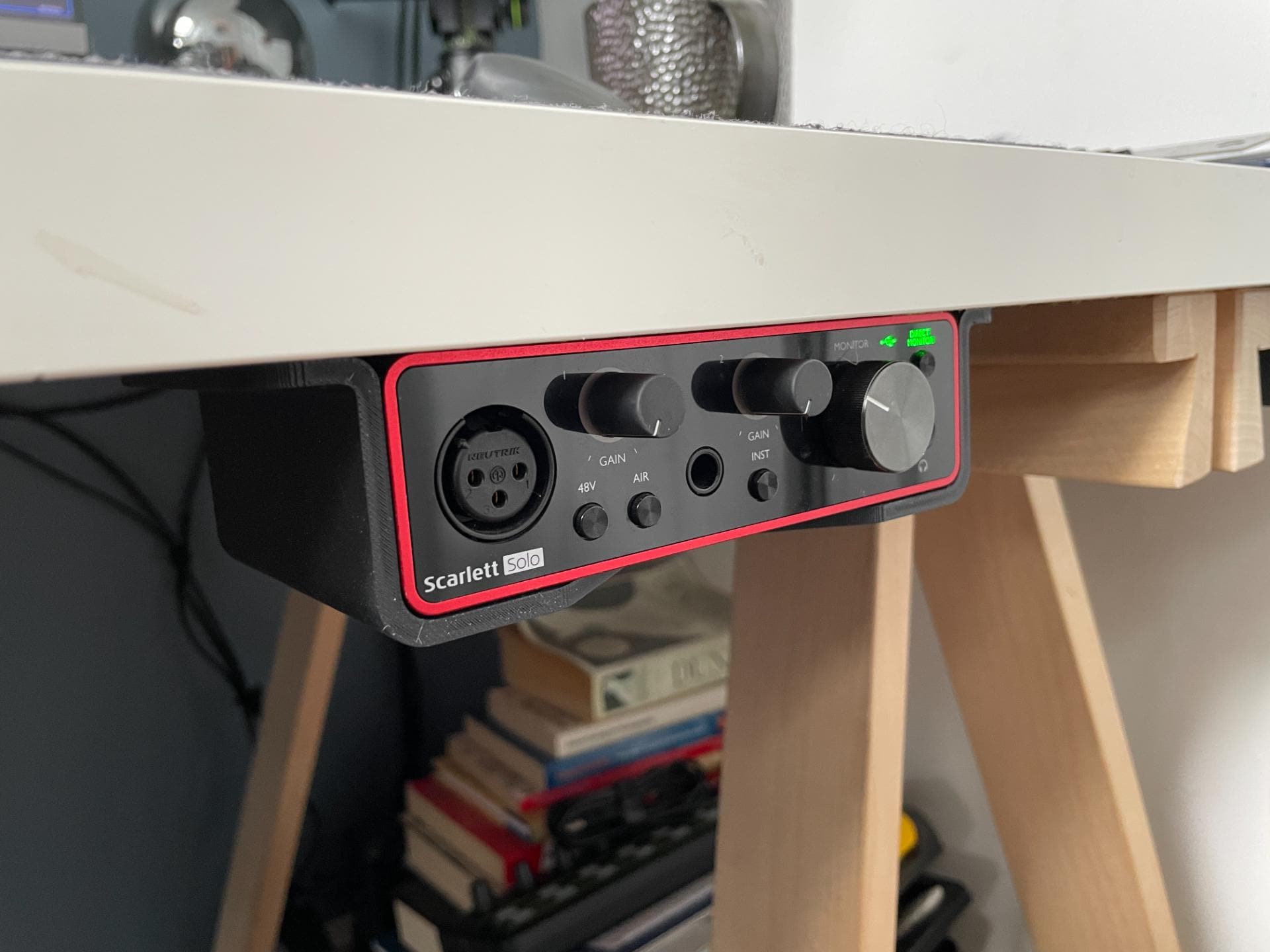 Focusrite Scarlett Solo 3rd Gen Under Desk Mount - Etsy