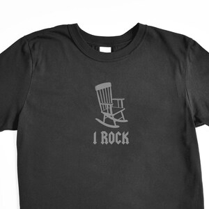 I Rock Shirt, Gothic Humor, Funny Rocking Chair Tee, It's Always Sunny T-Shirt Gift
