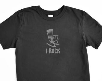 I Rock Shirt, Positive Inspirational Gothic Humor, Funny Ego Graphic Tee, It&#39;s Always Sunny T-Shirt, Cool Parent Old Person Grandparent Gift