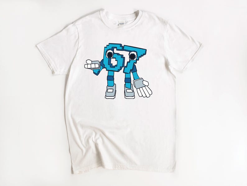 Kids 67 Shirt, Inspired by Roblox Steal a Brainrot, Viral Trend, Gift for Boys & Girls image 4