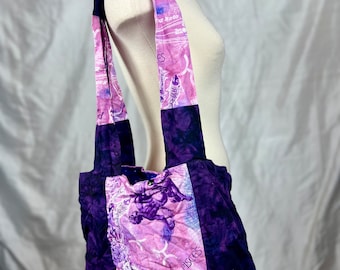 Purple Pisces Bag