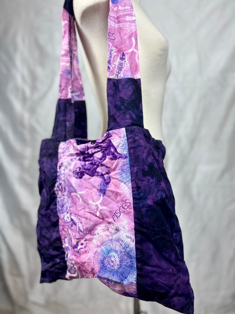 Purple Pisces Bag image 2