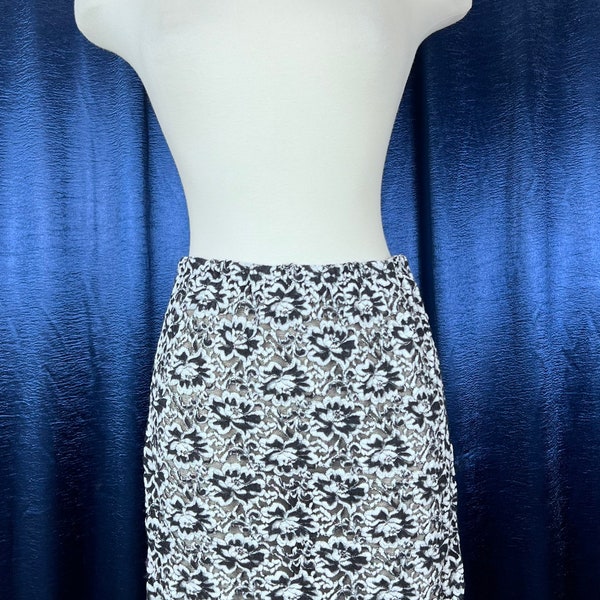 Lace Pencil Skirt - Etsy