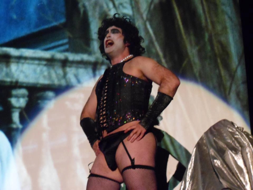 Halloween//Rocky Horror//Drag//Men/'s SWEET TRANSVESTITE Costume with Wig All Sizes