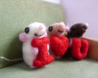 Choose your own baby mice set of three