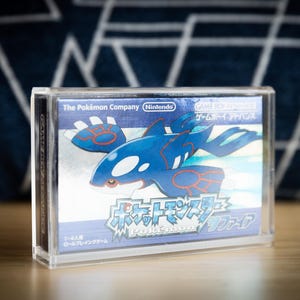 PRE-ORDER: Japanese Game Boy Advance Game Box Acrylic Nintendo Storage Display Case | 90%+ UV Resistant