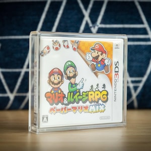 Japanese DS/3DS Game Box Acrylic Nintendo Storage Display Case | 90%+ UV Resistant