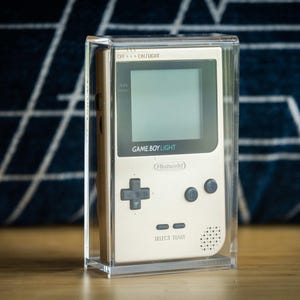Japanese Game Boy Light Console Acrylic Nintendo Storage Display Case | 90%+ UV Resistant