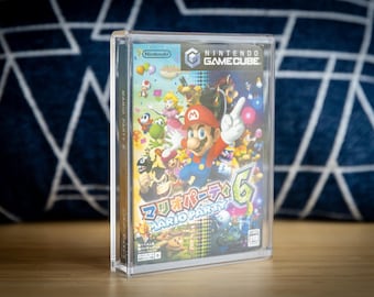 Japanese GameCube Game Box Acrylic Nintendo Storage Display Case | 90%+ UV Resistant