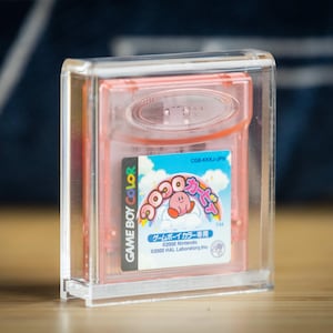 Estuche expositor acrílico para cartuchos de juegos de Game Boy (Japón) / Resistente a los rayos UV en más del 90 %