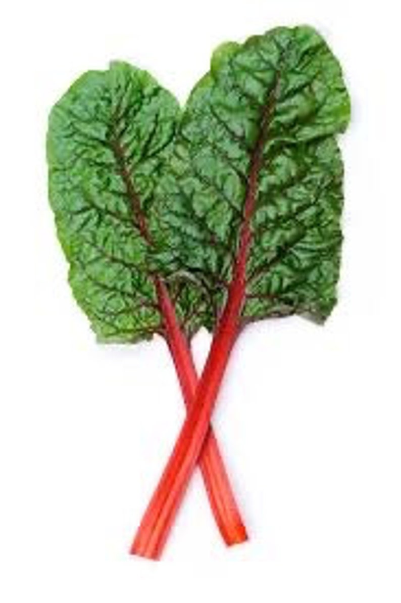 Swiss Chard- Ruby Red Seeds - Etsy