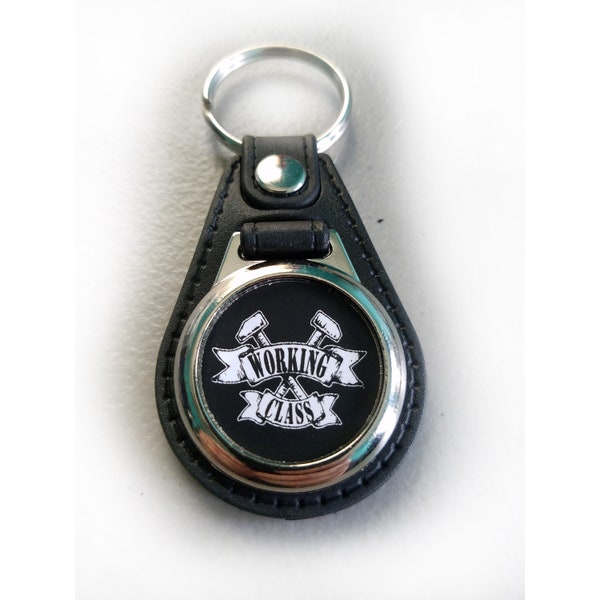 Working Class Banner / Hammers Keychain