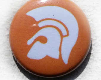 Trojan Records Logo 1 Inch Button