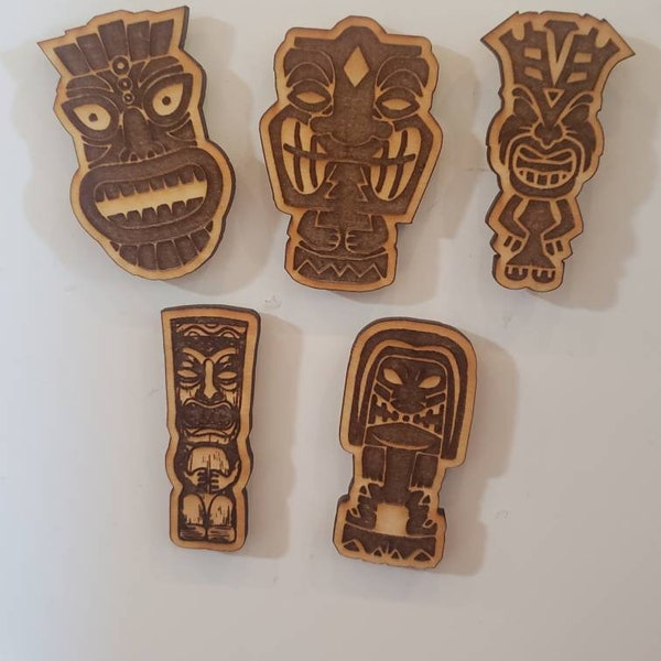 Tiki God Mini Magnet